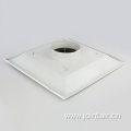 Steel Decorative Ceiling diffuser with 2 Flat Panel